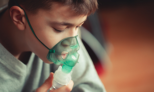 child with respiratory services
